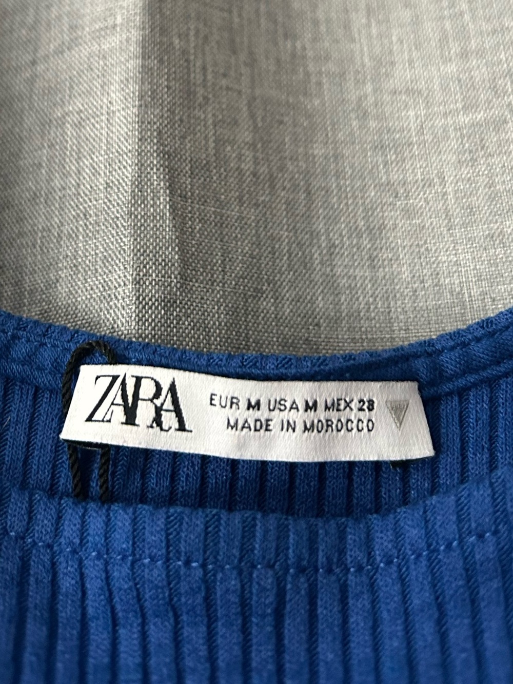 Zara Ribbed Cutout Mini Dress - Picture 4 of 4